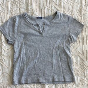Brandy Melville Gray T shirt